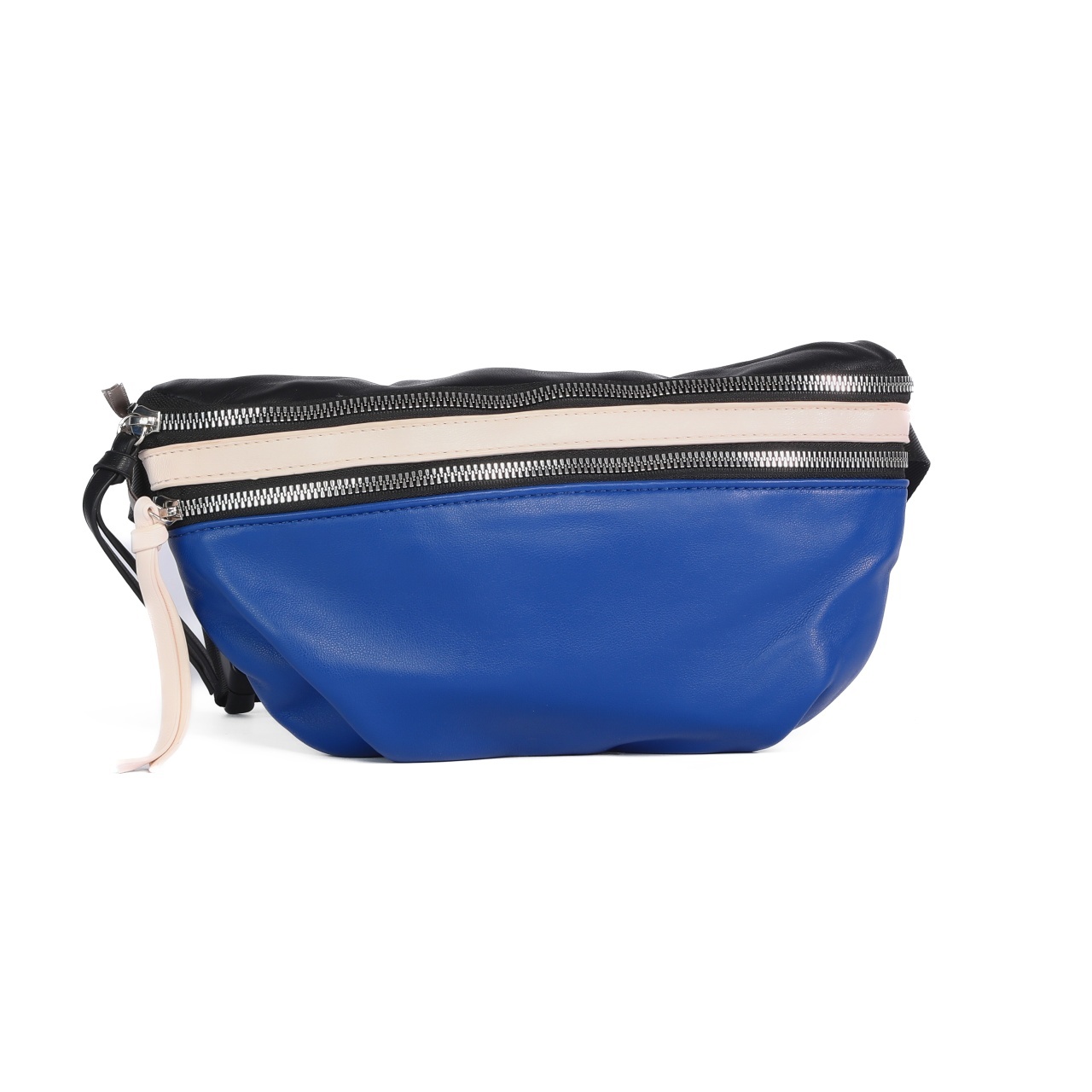 BORSETA CU CUREA REGLABILA PIELE ECOLOGICA CRL 18421NAVY