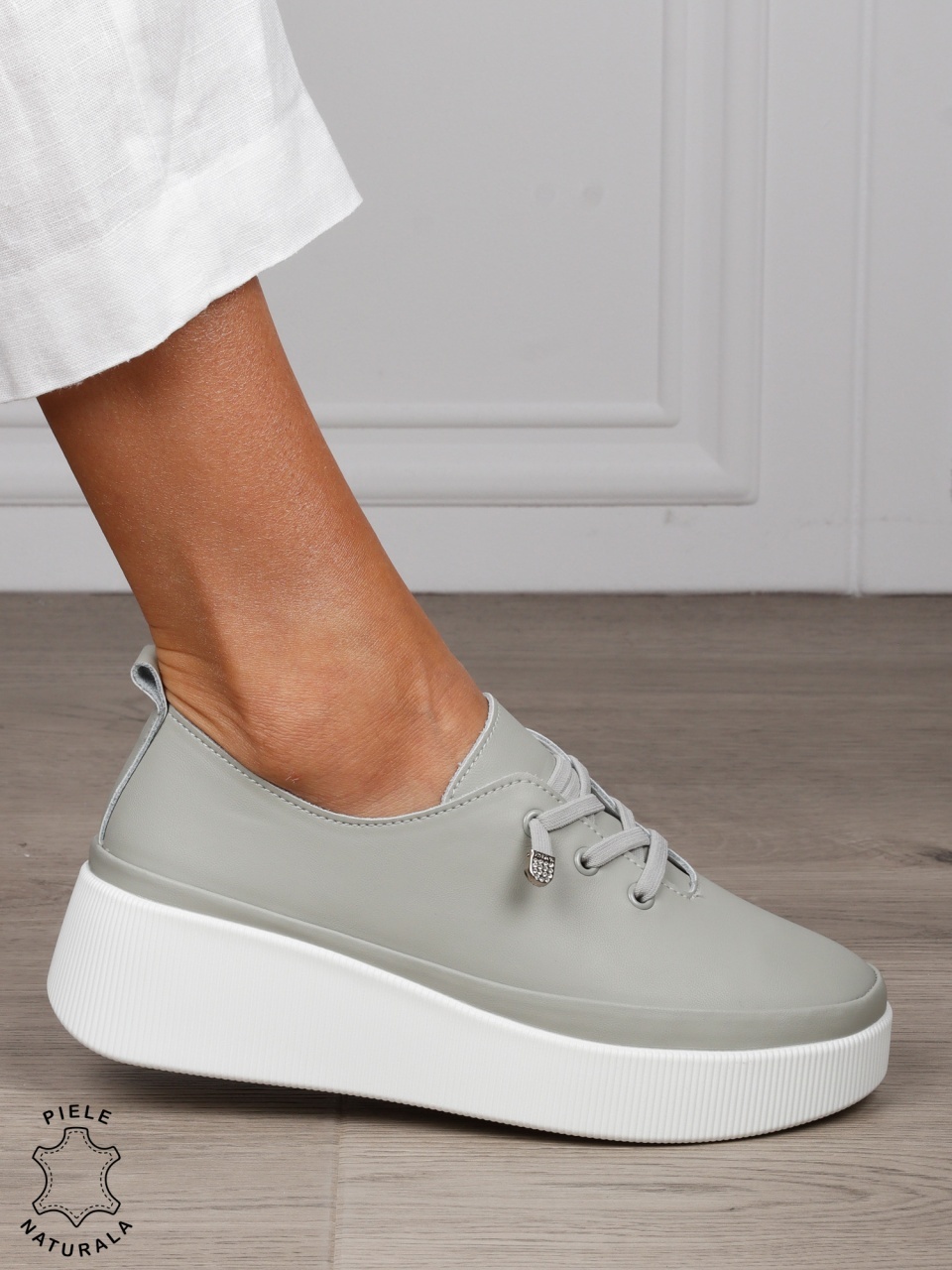 Pantofi Casual dama din Piele Naturala CRL1543 BARILLA