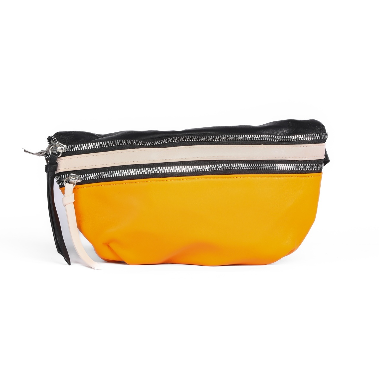 BORSETA CU CUREA REGLABILA PIELE ECOLOGICA CRL 18421 GALBEN