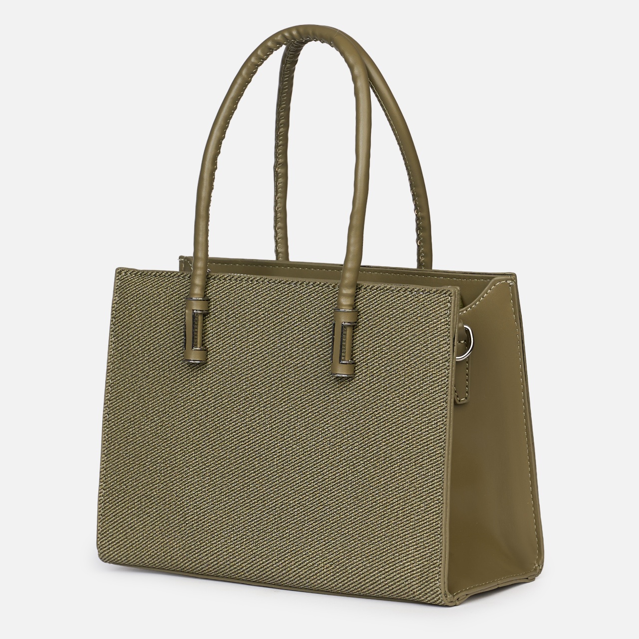 Geantă office din piele ecologică cu mânere lungi și design clasic CRL1486