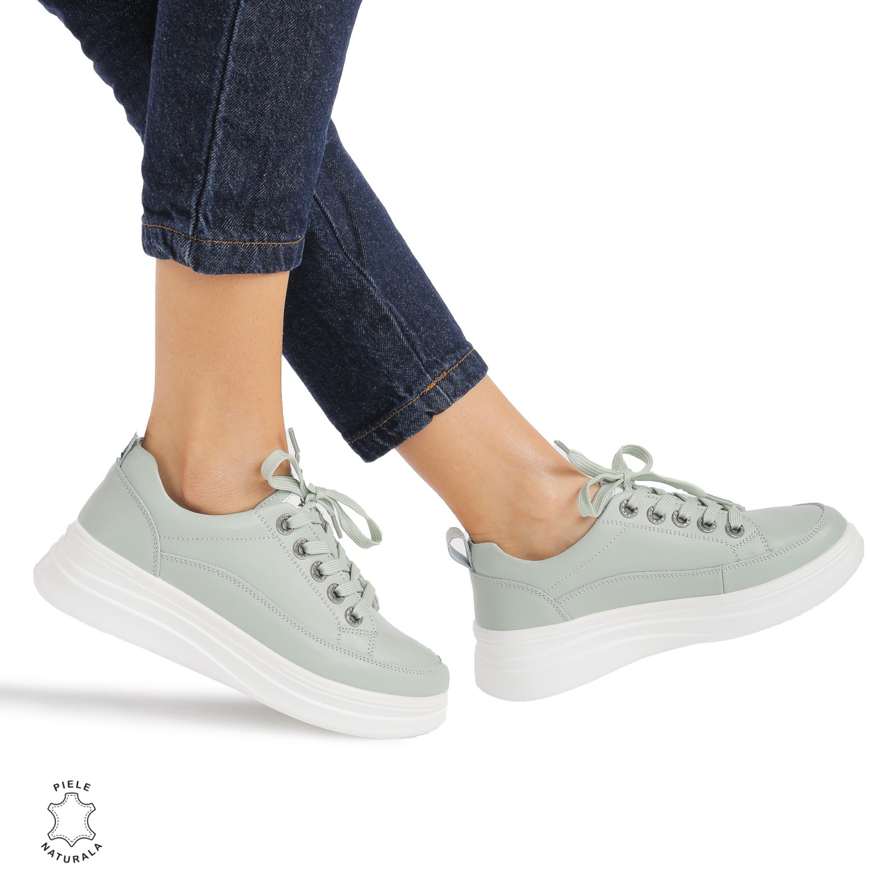 Pantofi casual dama piele naturala CRL0869 BARILLA