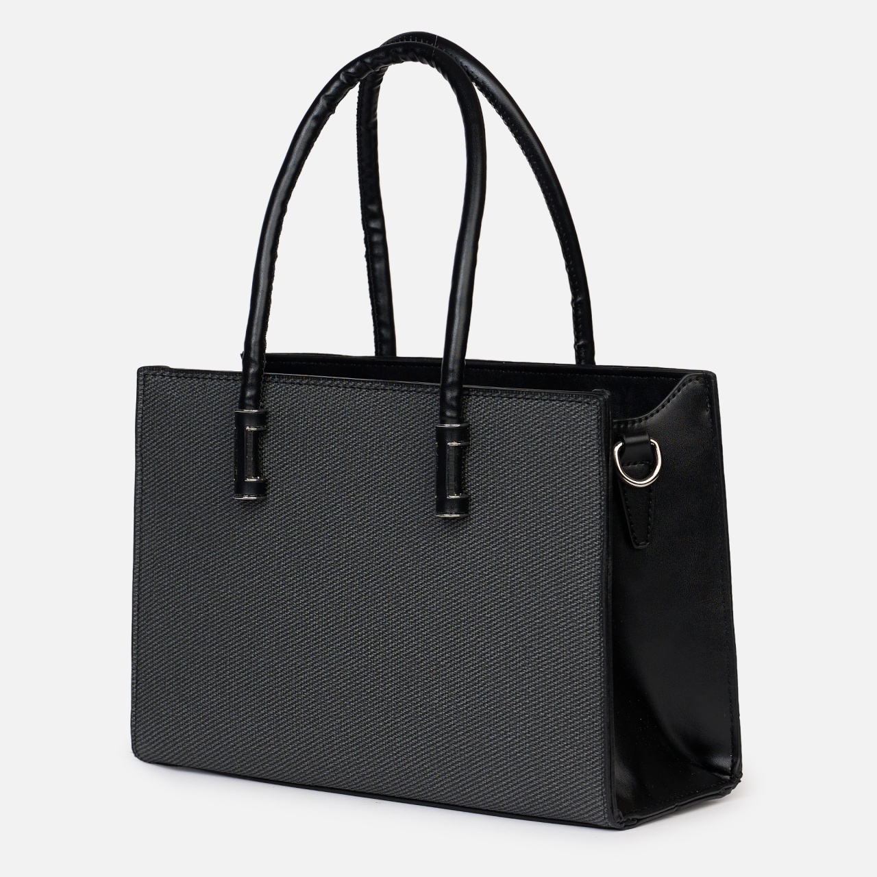 Geantă office din piele ecologică cu mânere lungi și design clasic CRL1486