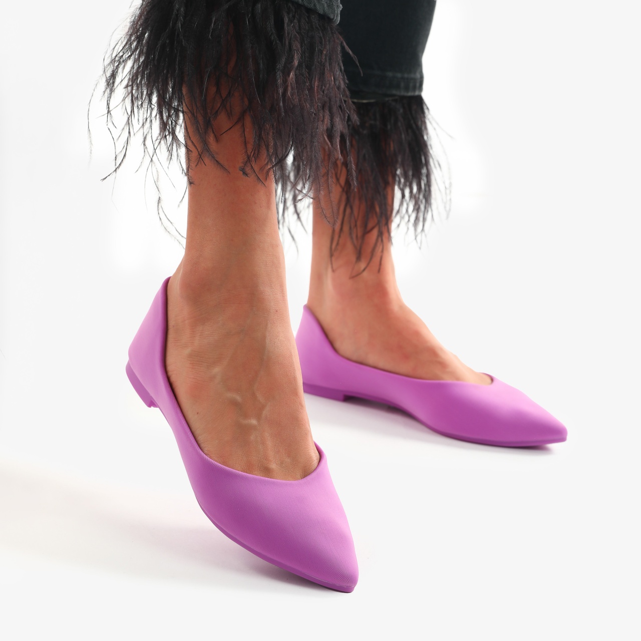 BALERINI Dama din Material Lycra CRL0762 FUCSHIA