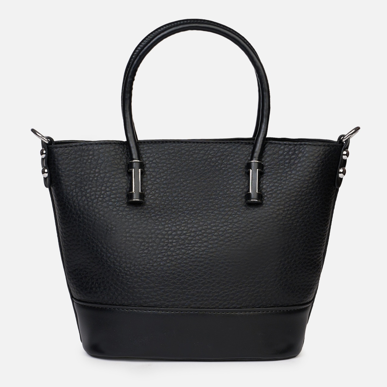 Geanta dama din piele ecologica shopper cu design simplu și barete lungi CRL1491