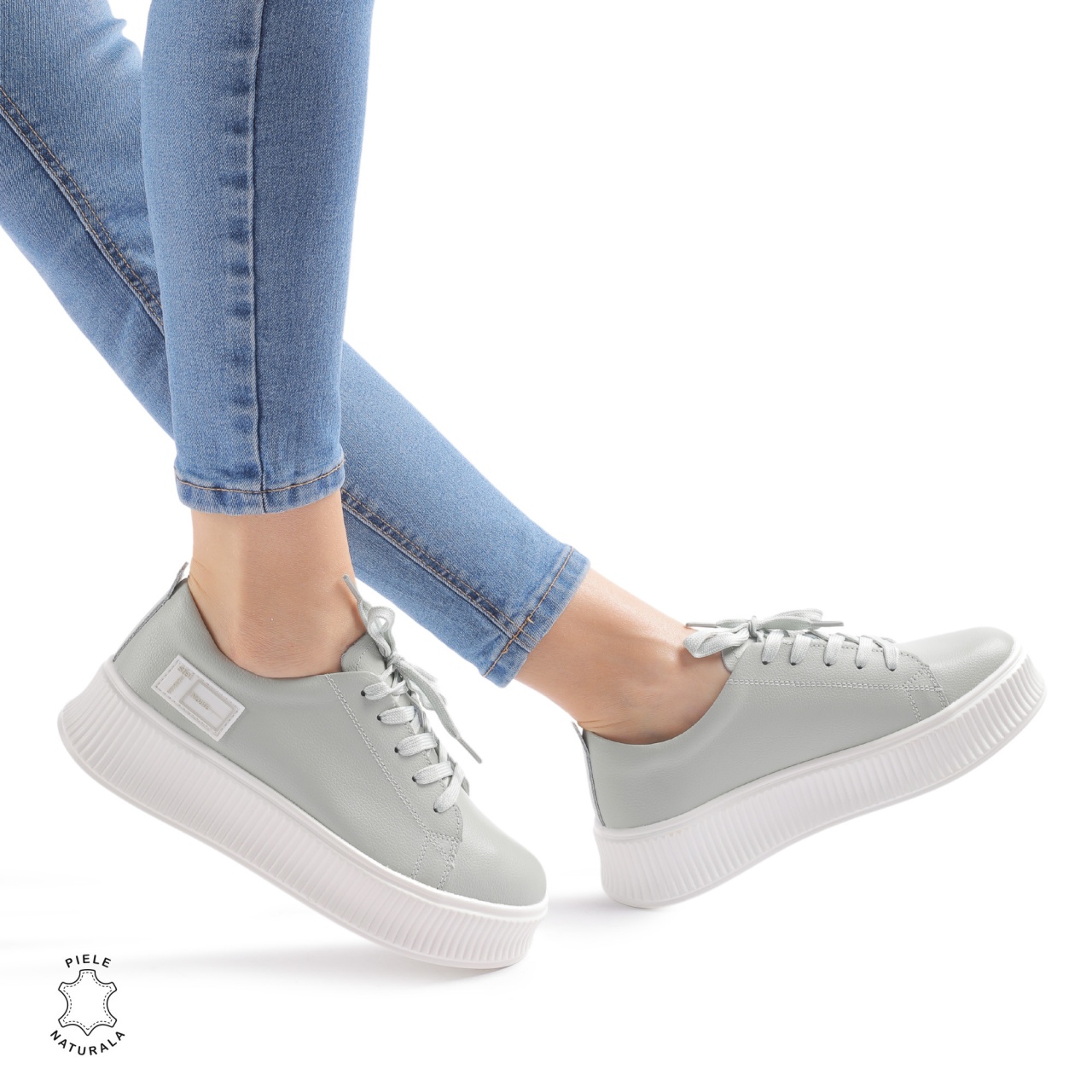 Pantofi Casual dama din Piele Naturala CRL0850 BARILLA