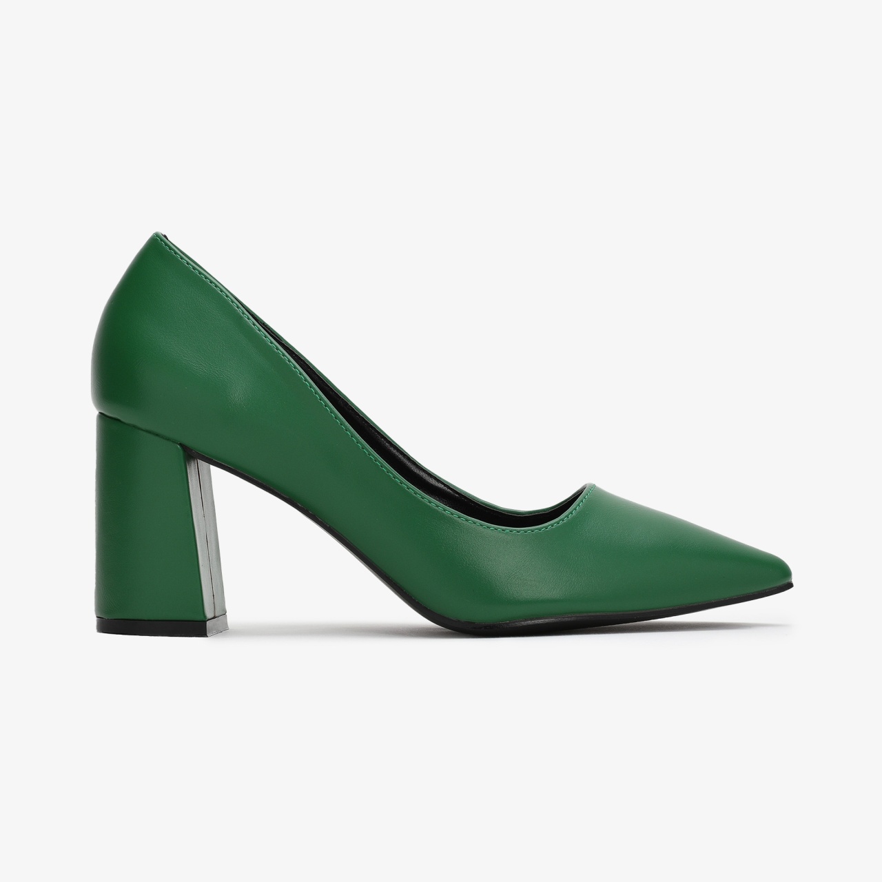Pantofi Eleganți dama din Piele Ecologică CRL0545 VERDE