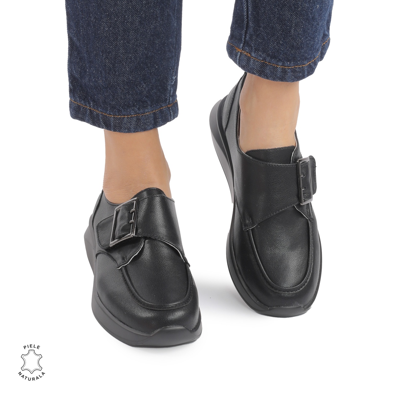 Pantofi casual piele naturala CRL883