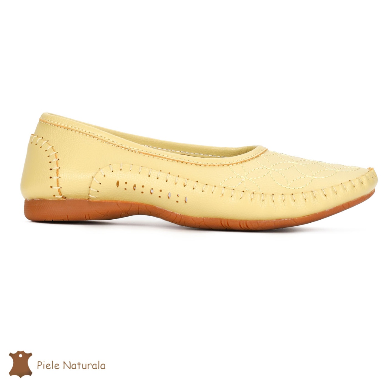 Balerini Mustar Din Piele Naturala CRL0223