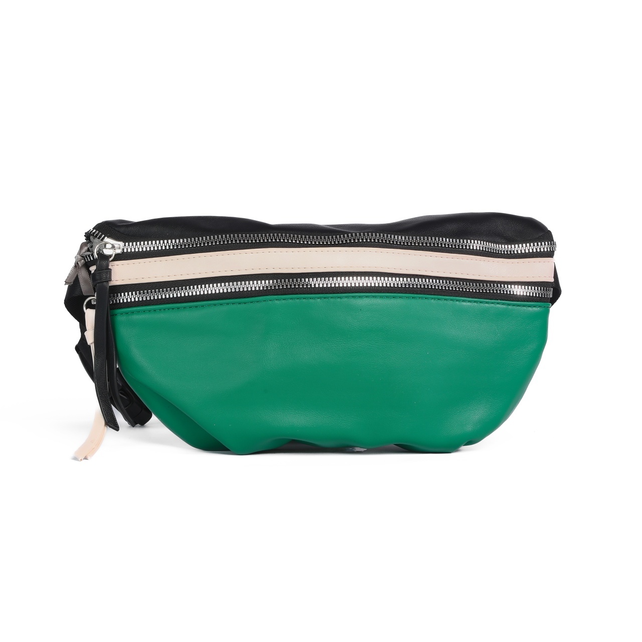 BORSETA CU CUREA REGLABILA PIELE ECOLOGICA CRL 18421 VERDE