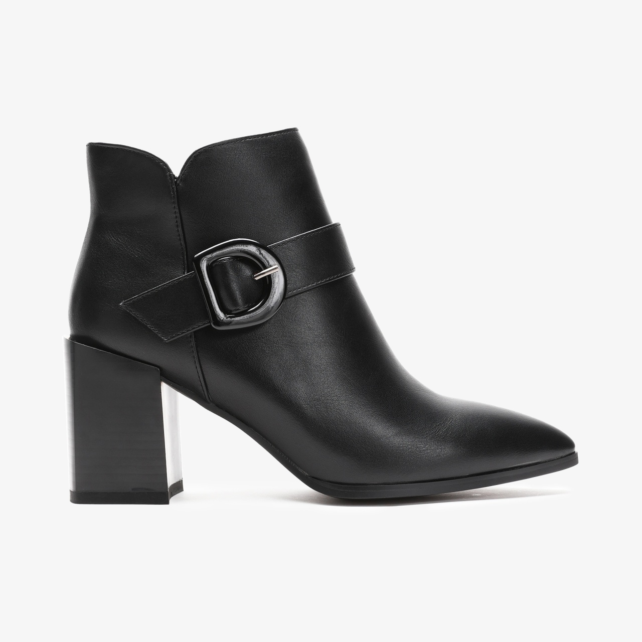 Botine dama din Piele Ecologica CRL0660 Negru