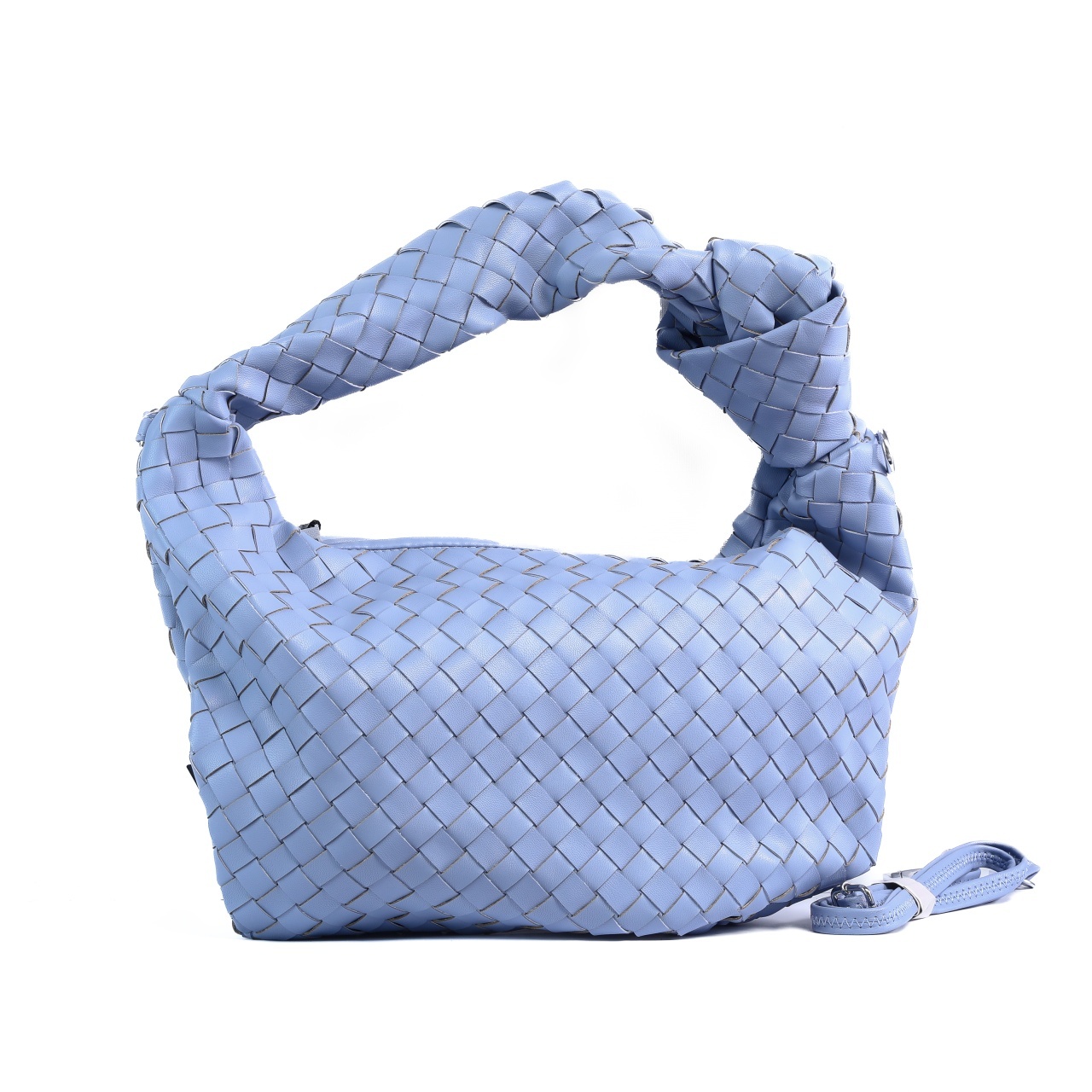 GEANTA CLASICA DIN PIELE ECOLOGICA CRL M2661 ALBASTRU