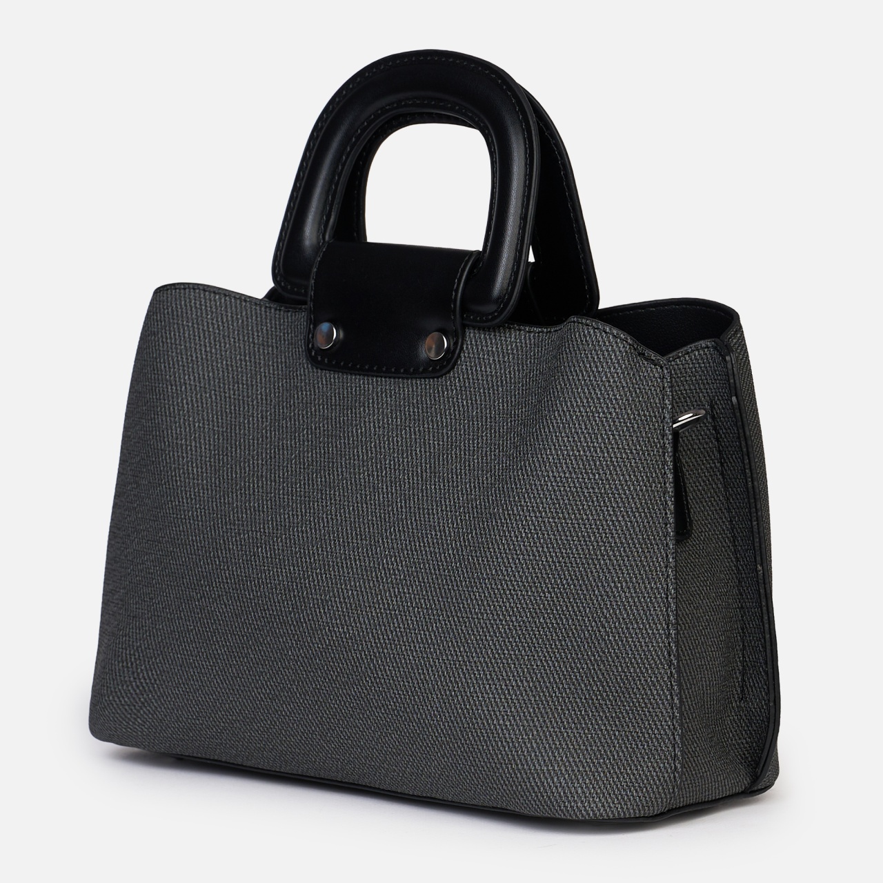 Geanta eleganta din piele ecologica cu design minimalist și mâner scurt CRL1484