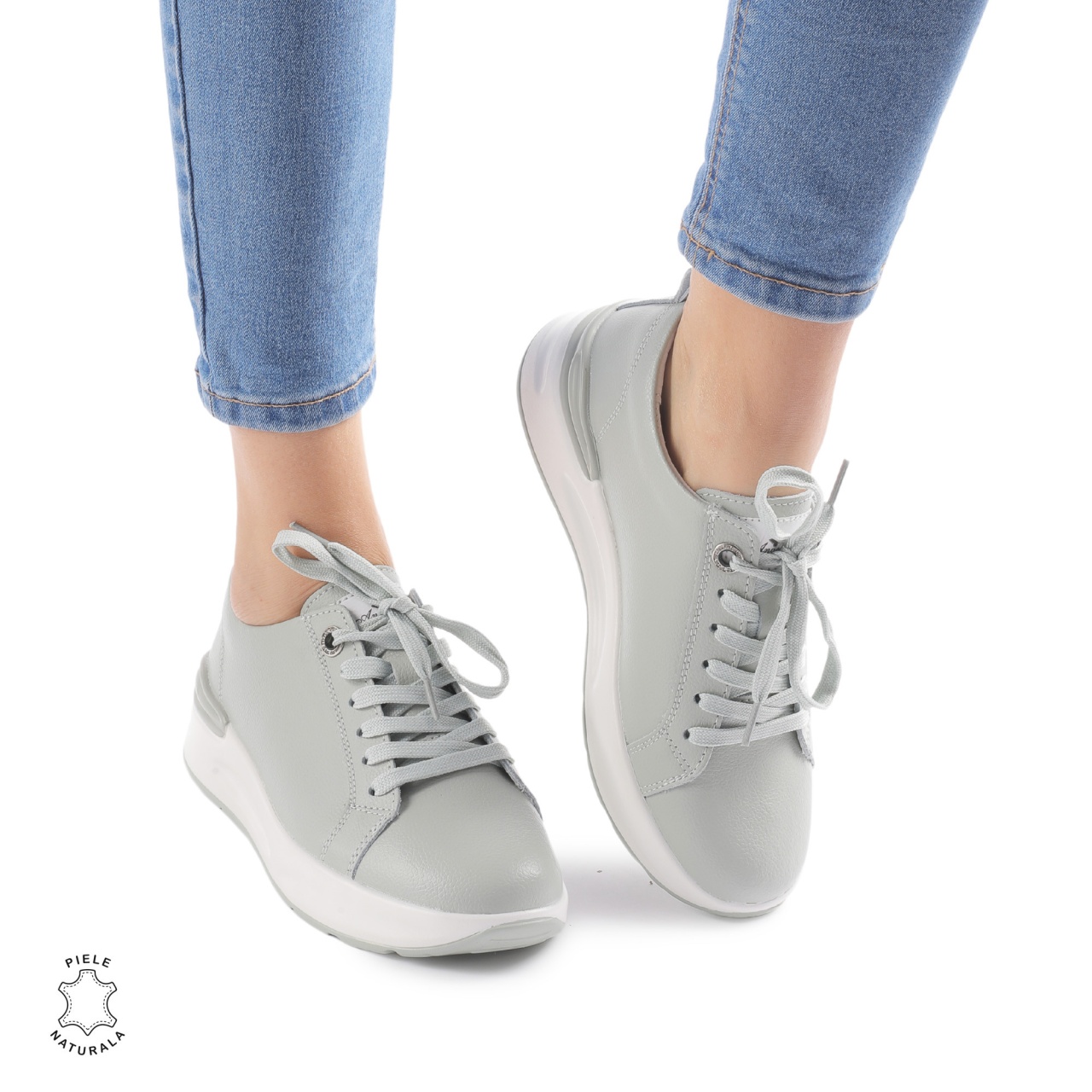 Pantofi Casual dama din Piele Naturala CRL0846 BARILLA