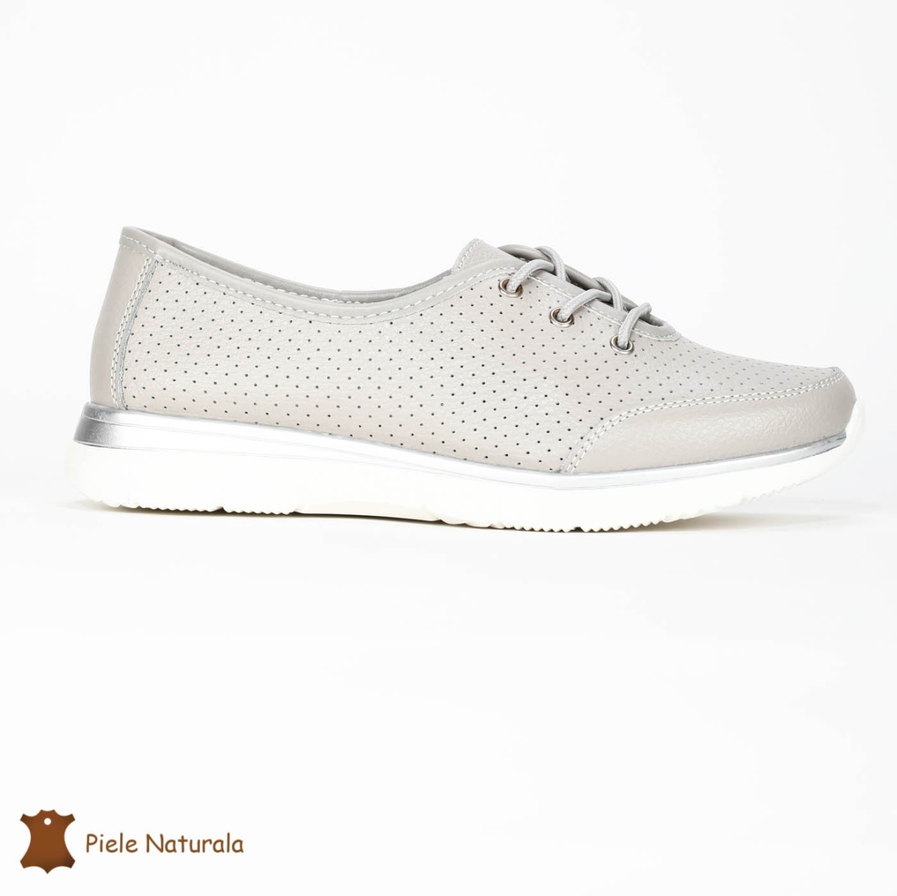 BALERINI SPORT dama din Piele naturală CRL0114 GRI