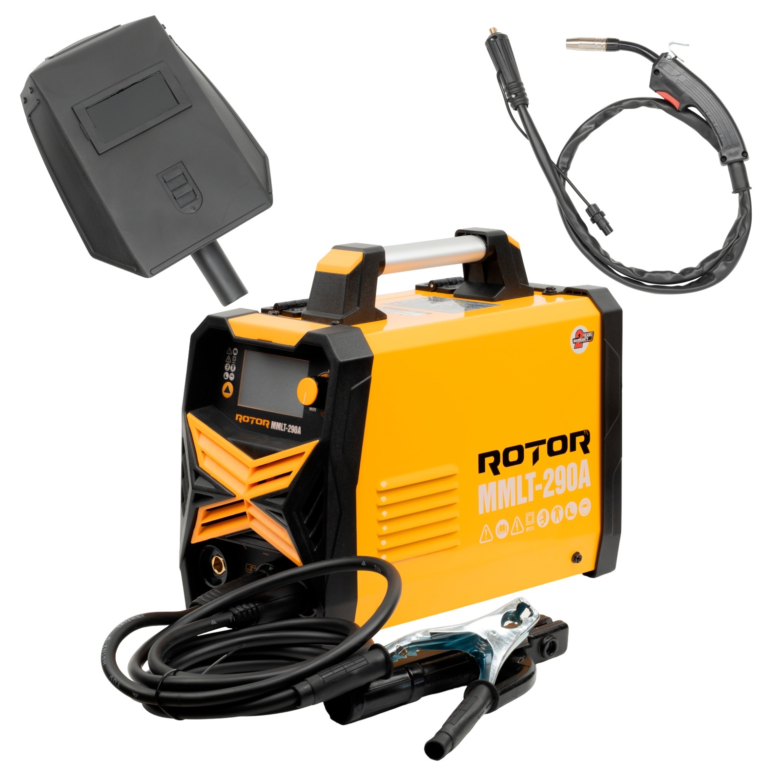Aparat de sudura cu sarma si electrod ROTOR MMLT-290A