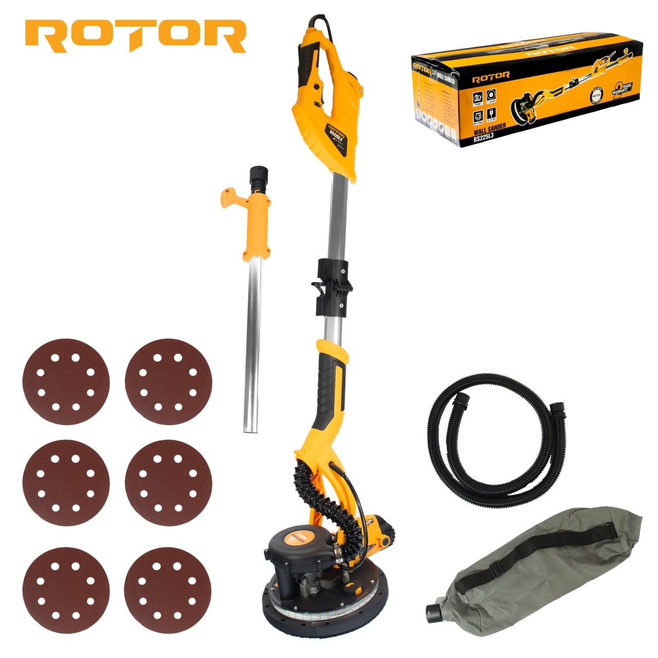 Masina de slefuit peret ROTOR R-S225L-3
