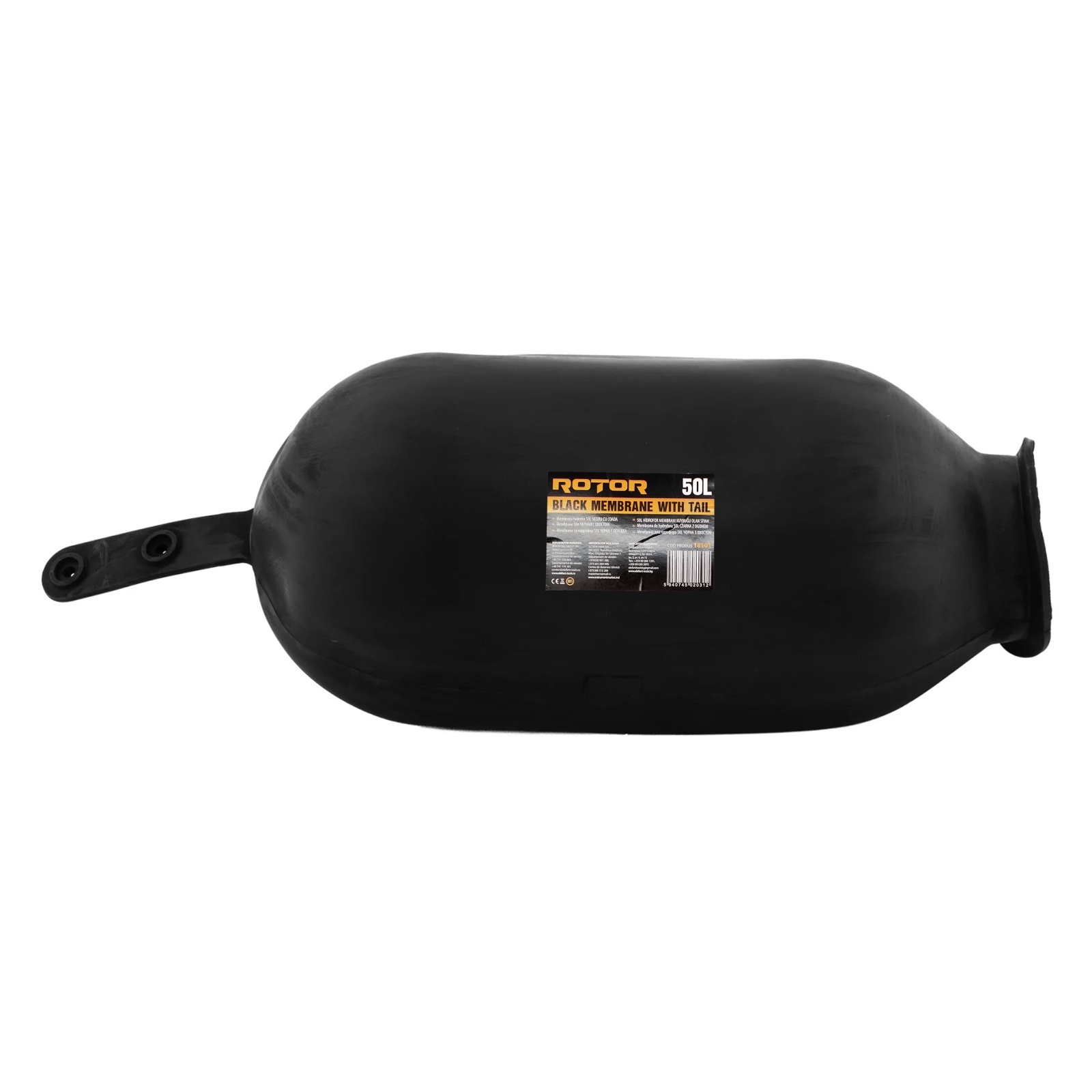 Piese și accesorii pentru pompe și aparate de stropit - Membrana pentru hidrofor 50L Negru cu coada ROTOR RMH-50CB