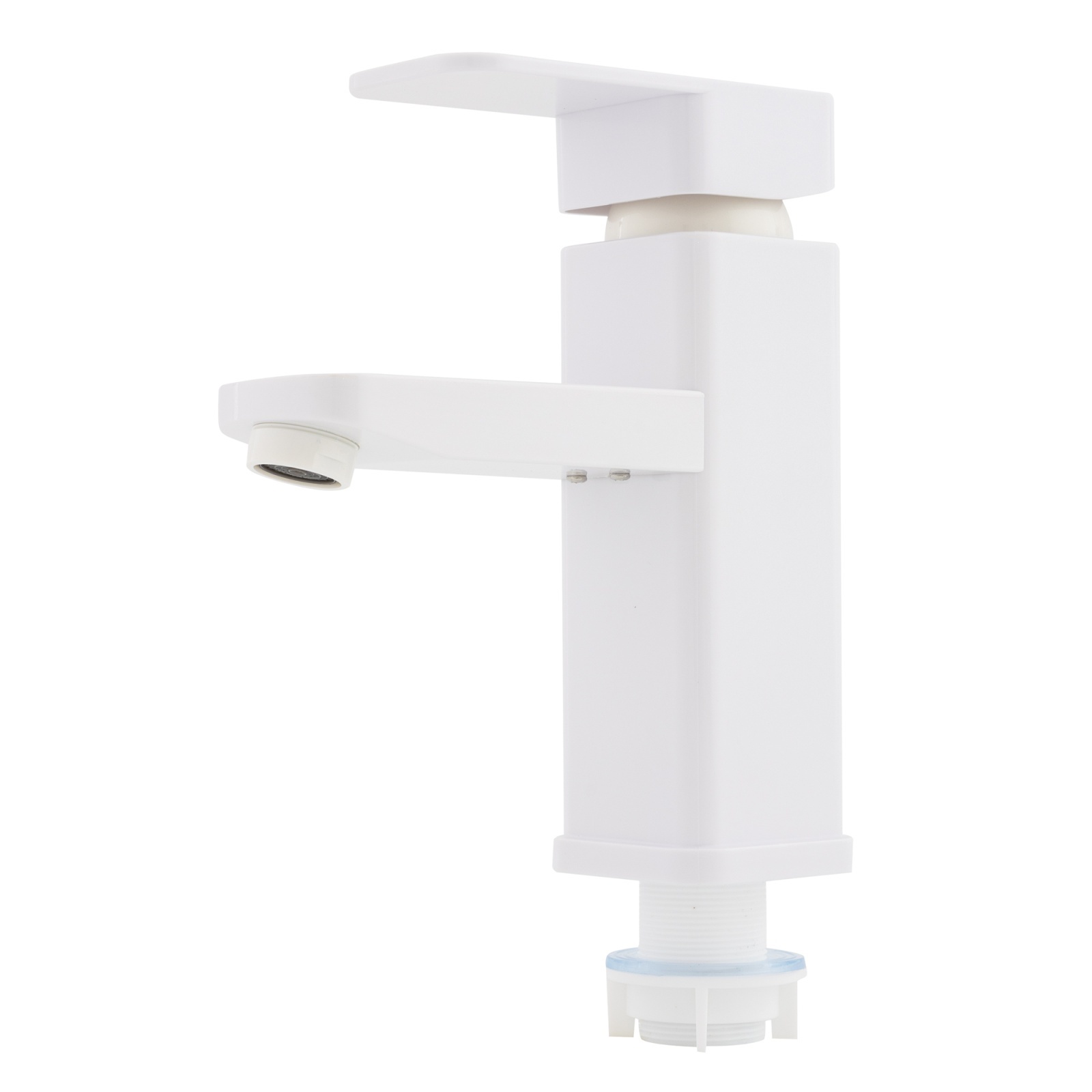 Baterie baie din plastic PLAMIX Kub-001 Alb