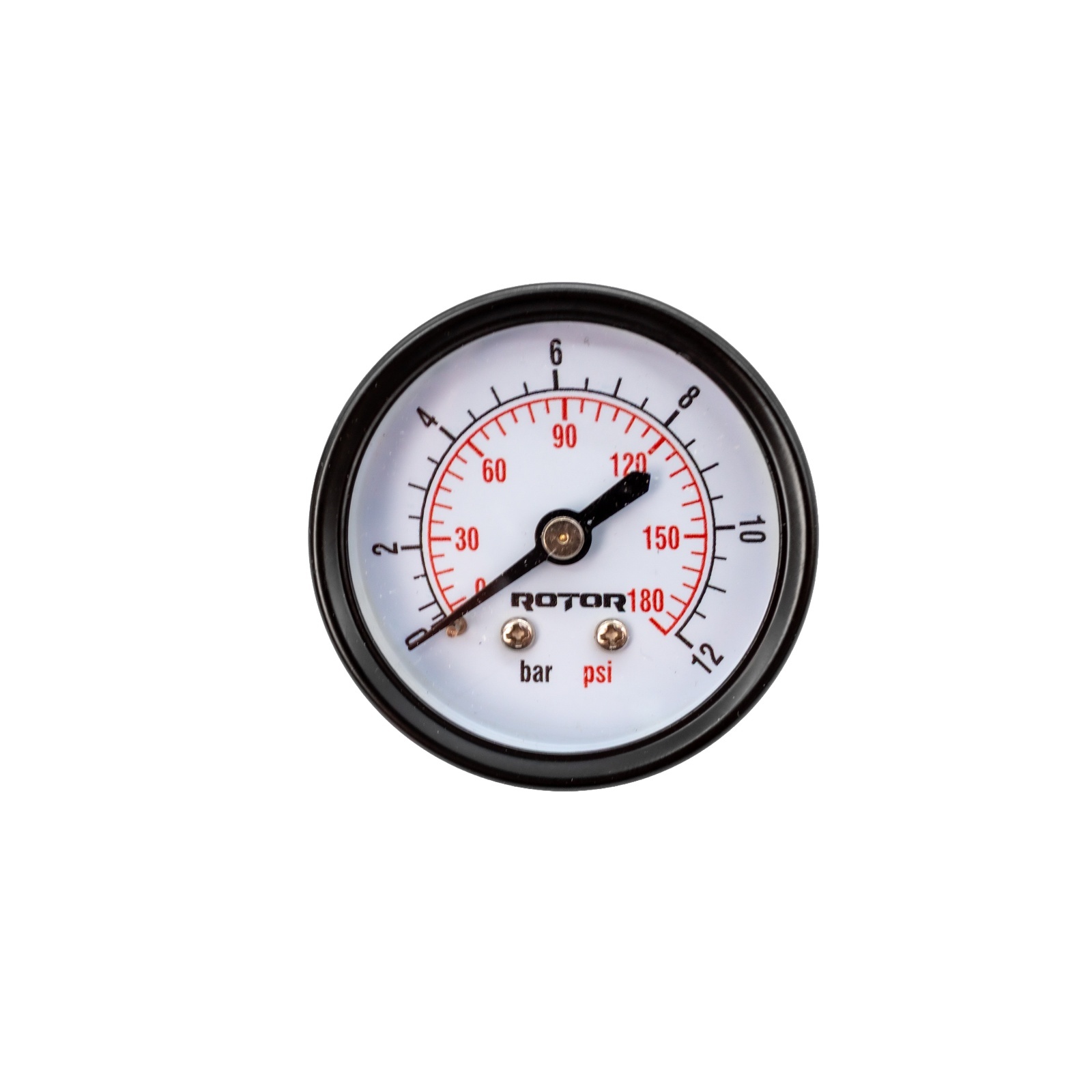 RM-50/12A, Manometru axial apa 0-12 bar, 50 mm, conexiune 1/4", ROTOR [1]