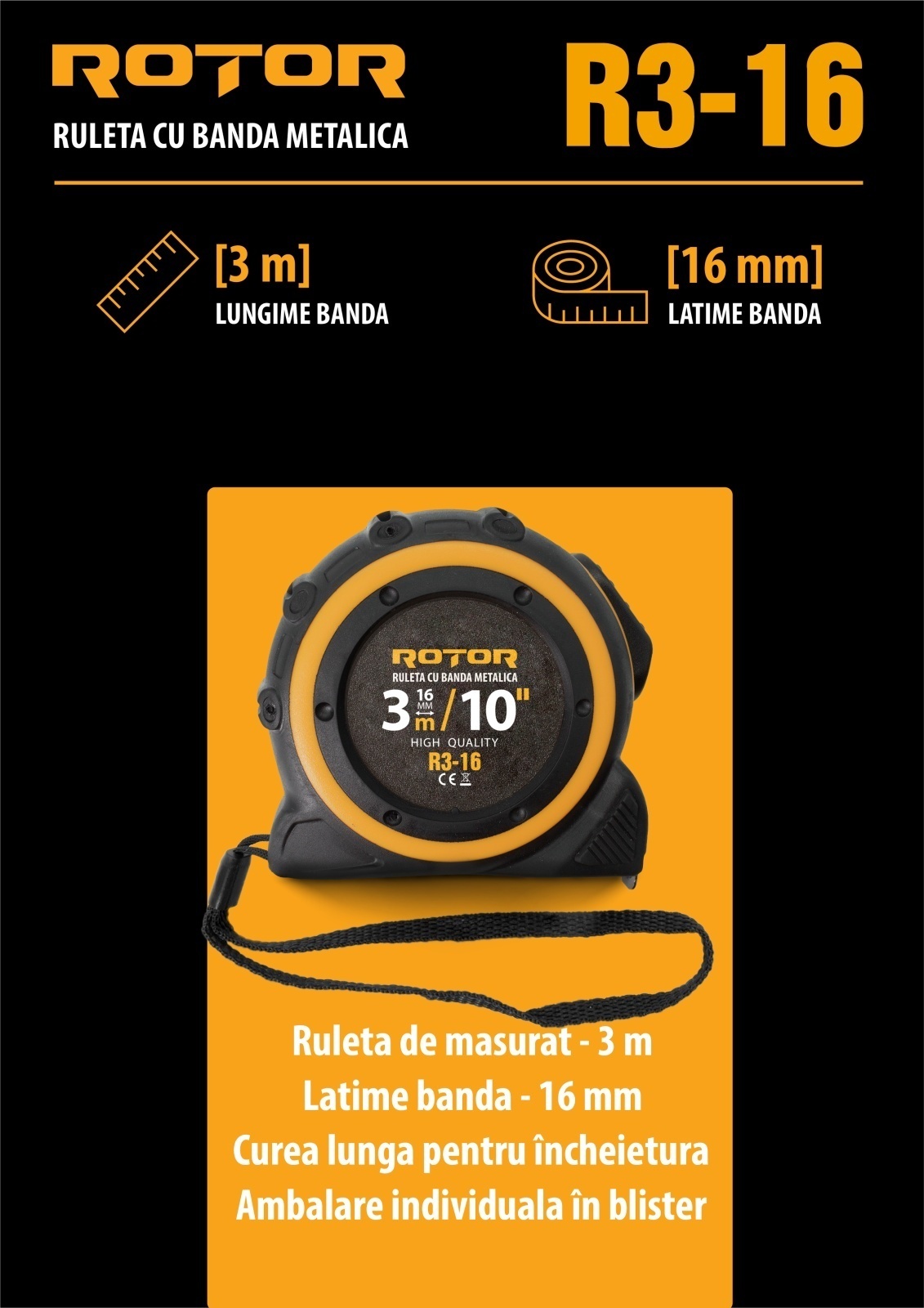 Ruleta ROTOR R3-16