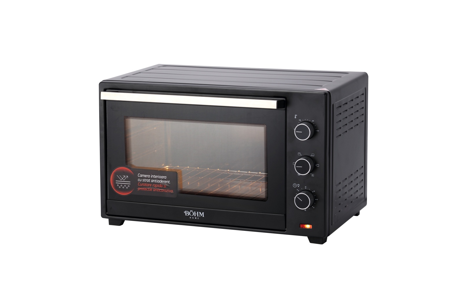 Cuptor Electric 60 L BoHM BC60B3-L, 2000 W, 100-230°C [1]