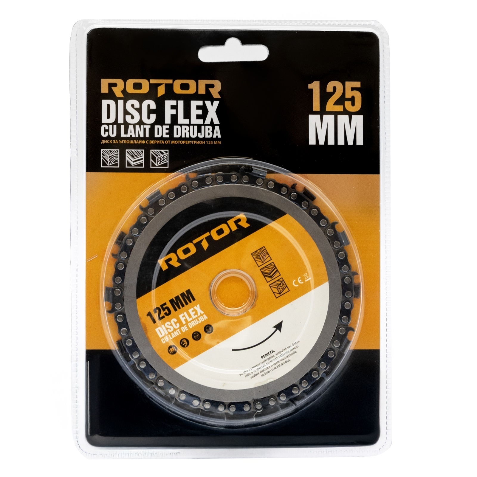 Disc flex cu lant de drujba  ROTOR
