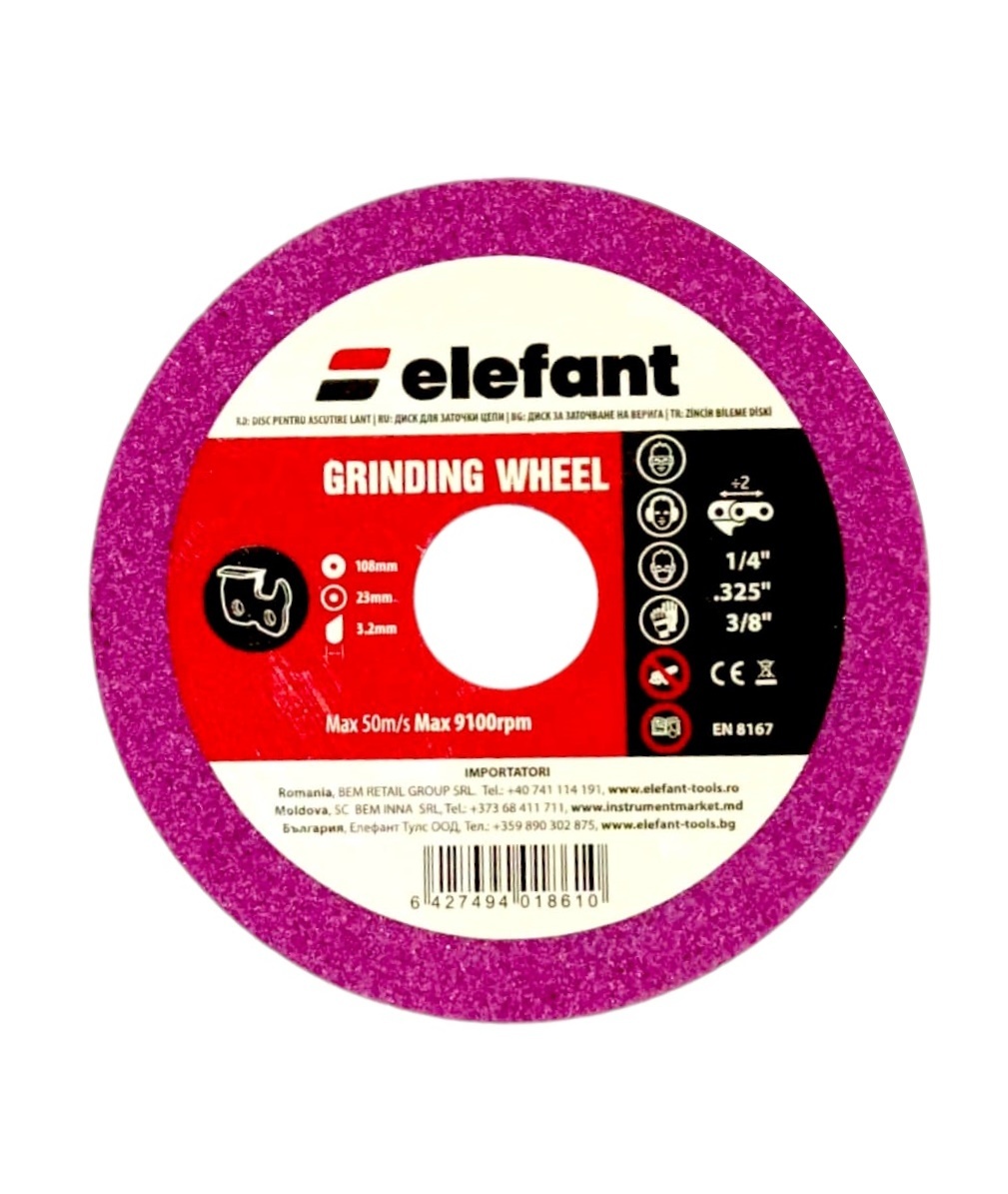 Disc pentru ascutire lant Elefant