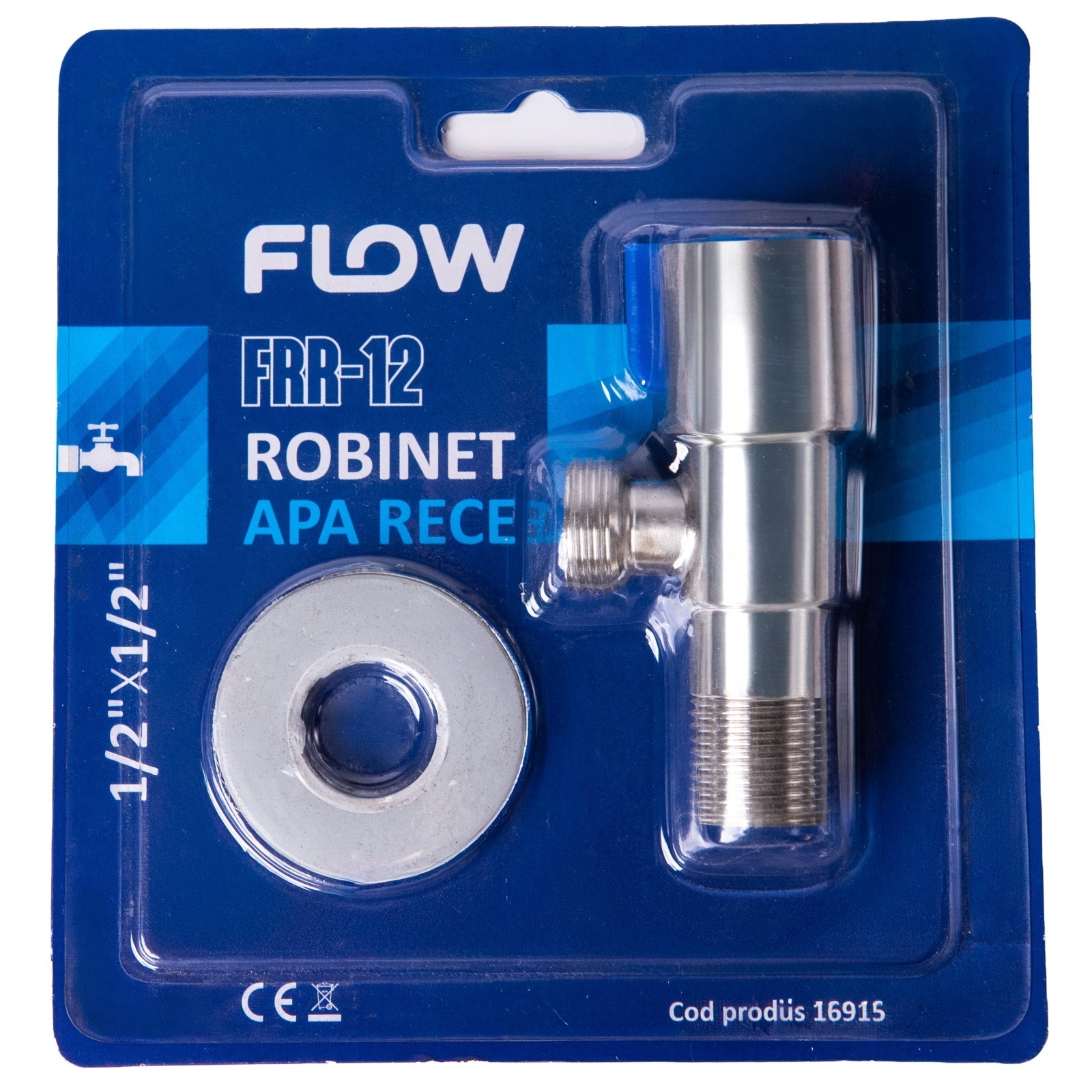 Robinet apa rece 1/2" x 1/2" FLOW FRR-12