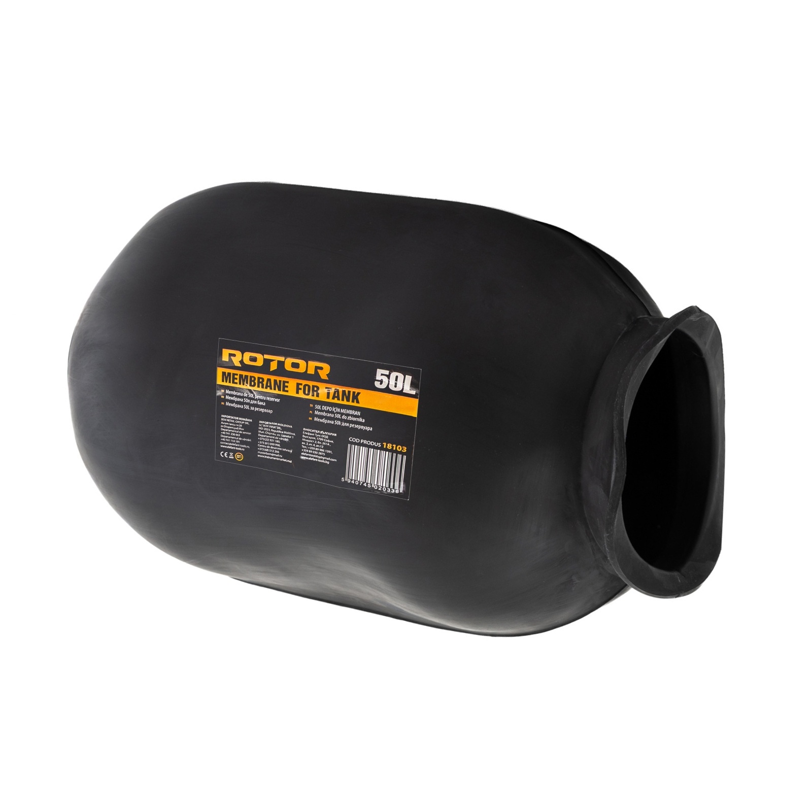 Membrana pentru hidrofor 50L Negru fara coada ROTOR RMH-50B [1]