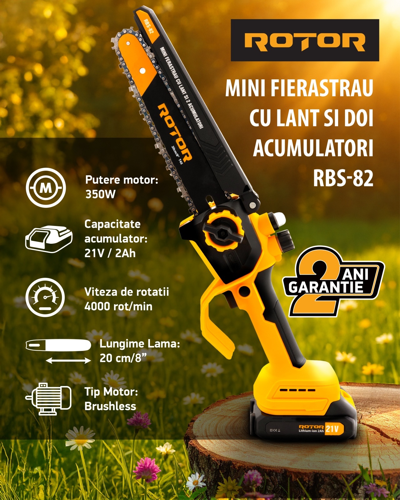 Mini drujba ROTOR RBS-82