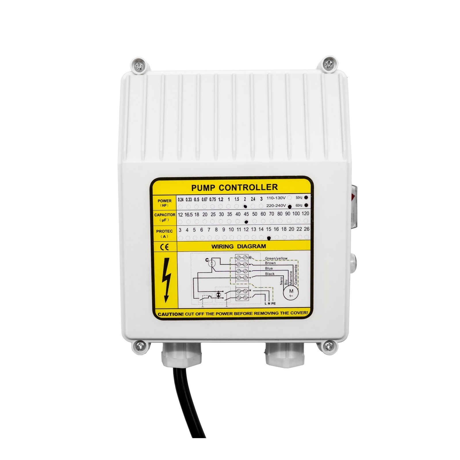 Panou de control pentru pompa apa ROTOR R4SKM-200, 220V, 1500W, compatibil 4SKM-200 [1]