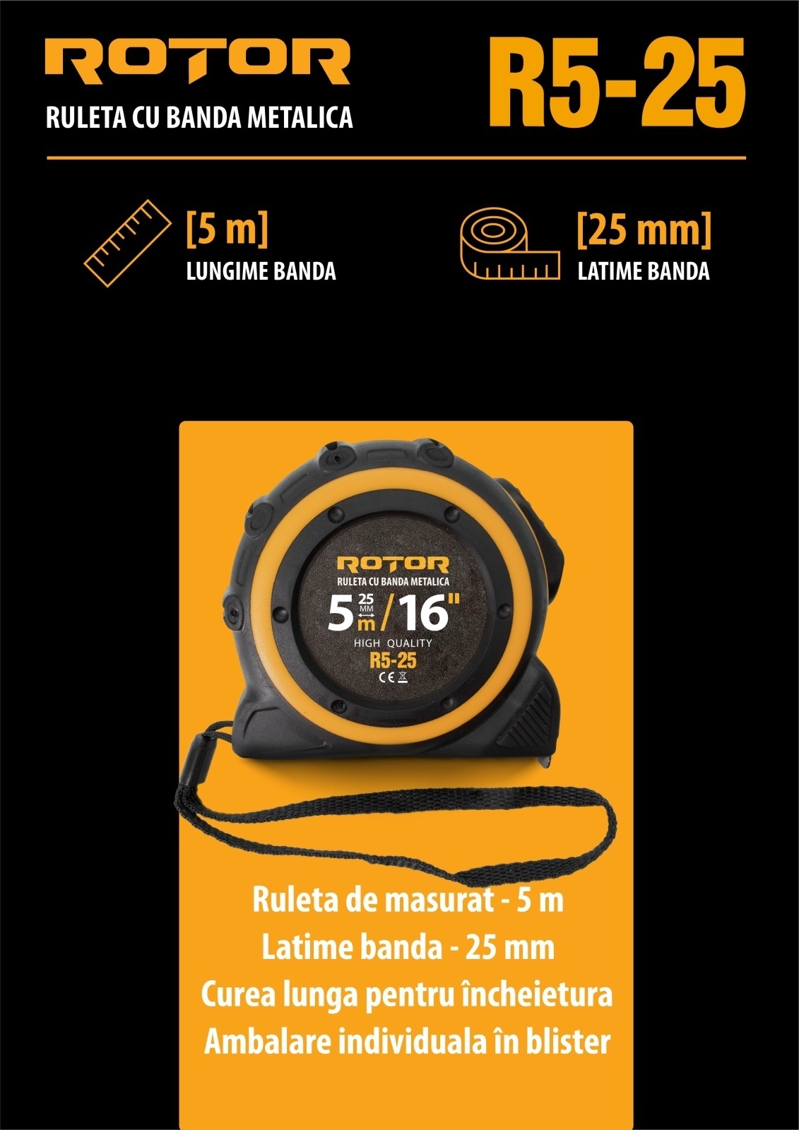 Ruleta  ROTOR R5-25