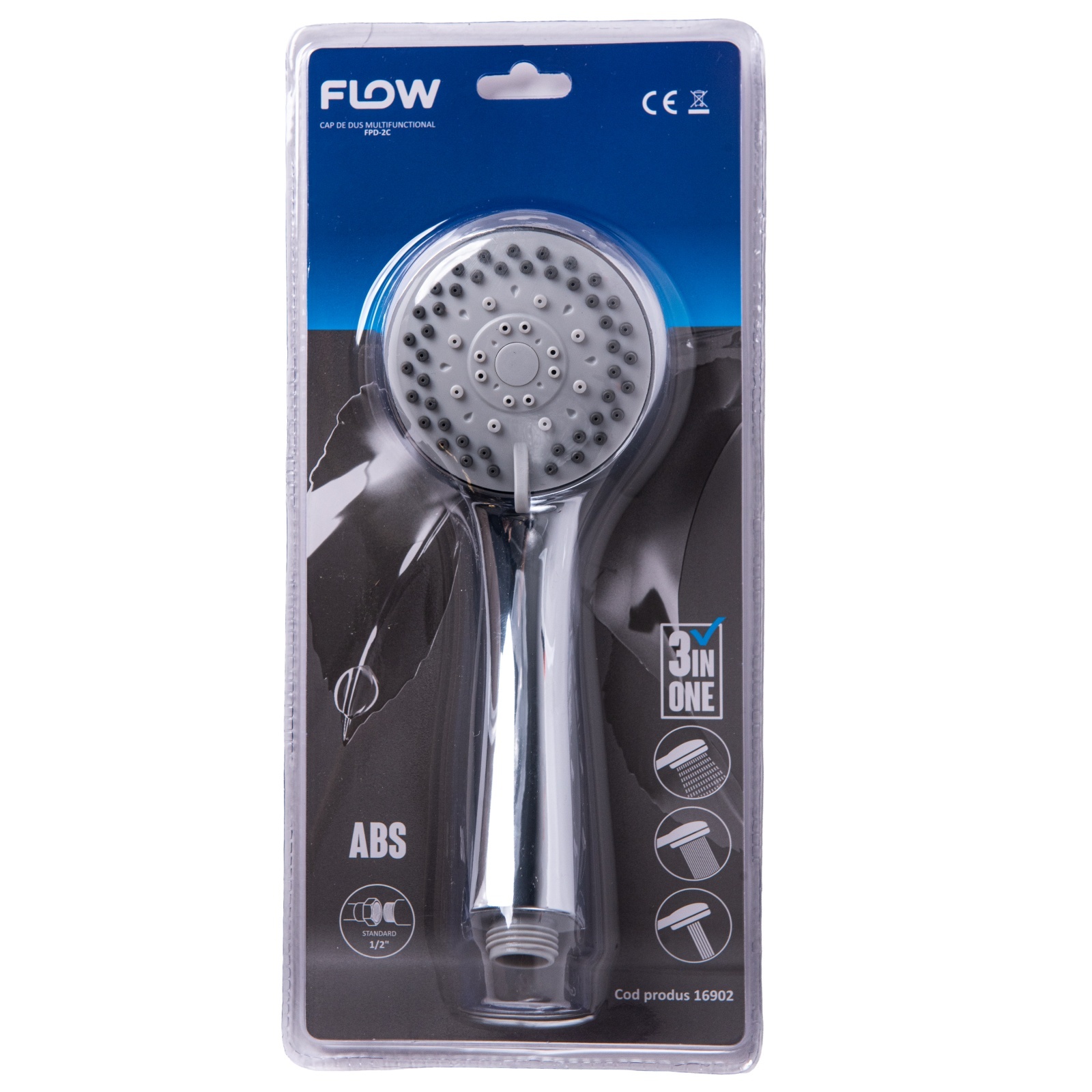 Cap de dus multifunctional FLOW FPD-2C