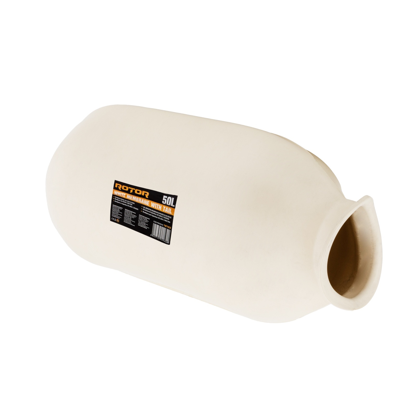 Membrana pentru hidrofor 50L Alb cu coada ROTOR RMH-50CW [1]