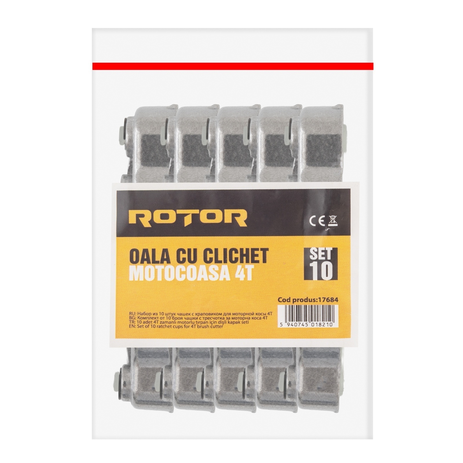 Oala cu clichet motocoasa  ROTOR
