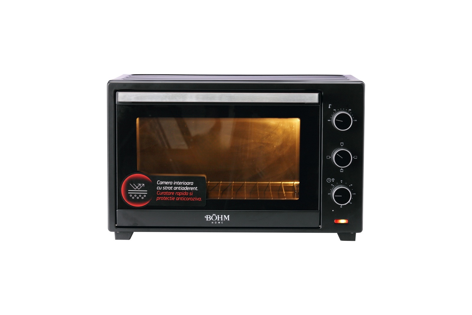 Cuptor Electric 48 L BoHM BC48B3-L, 2000 W, 100-230°C [3]