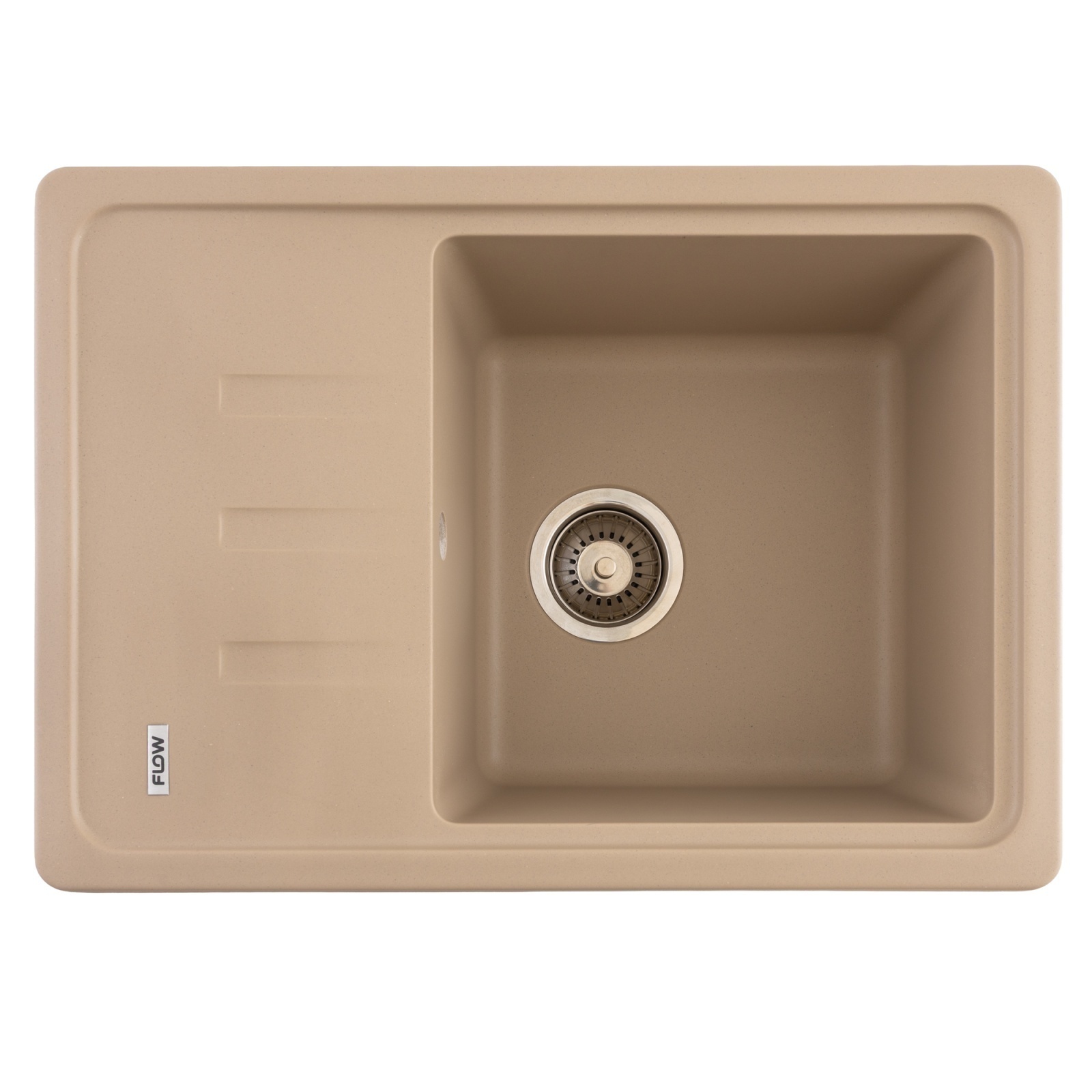 Chiuveta de bucatarie seria SLIM FLOW FCB-6143SS/1T
