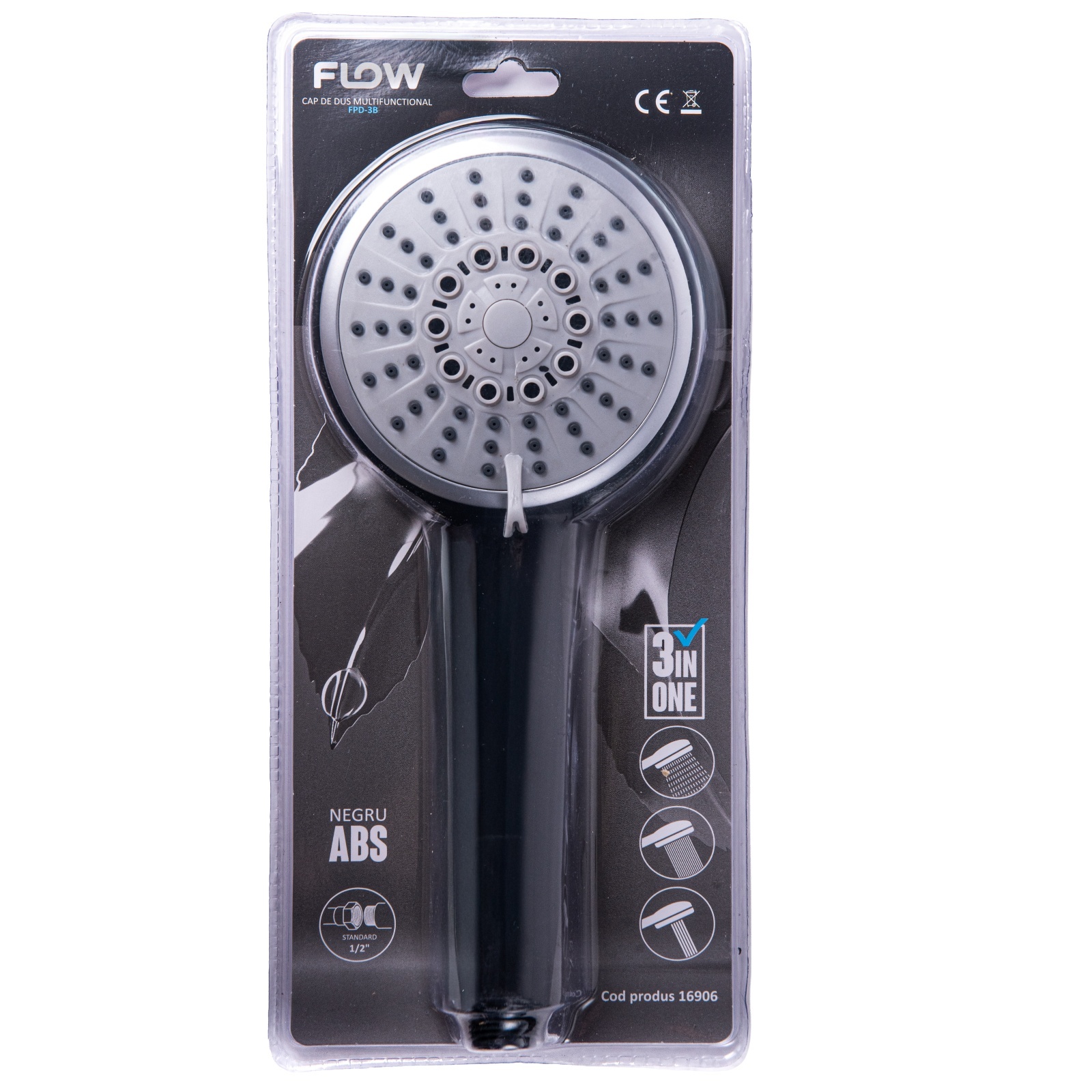 Cap de dus multifunctional FLOW FPD-3B