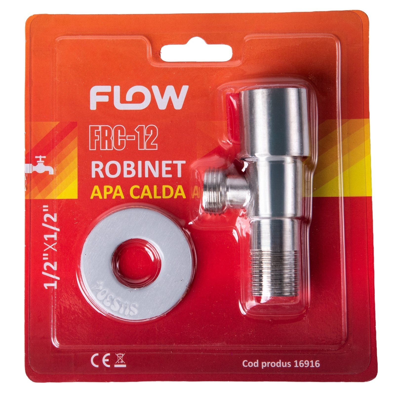 Robinet apa calda 1/2" x 1/2" FLOW FRC-12