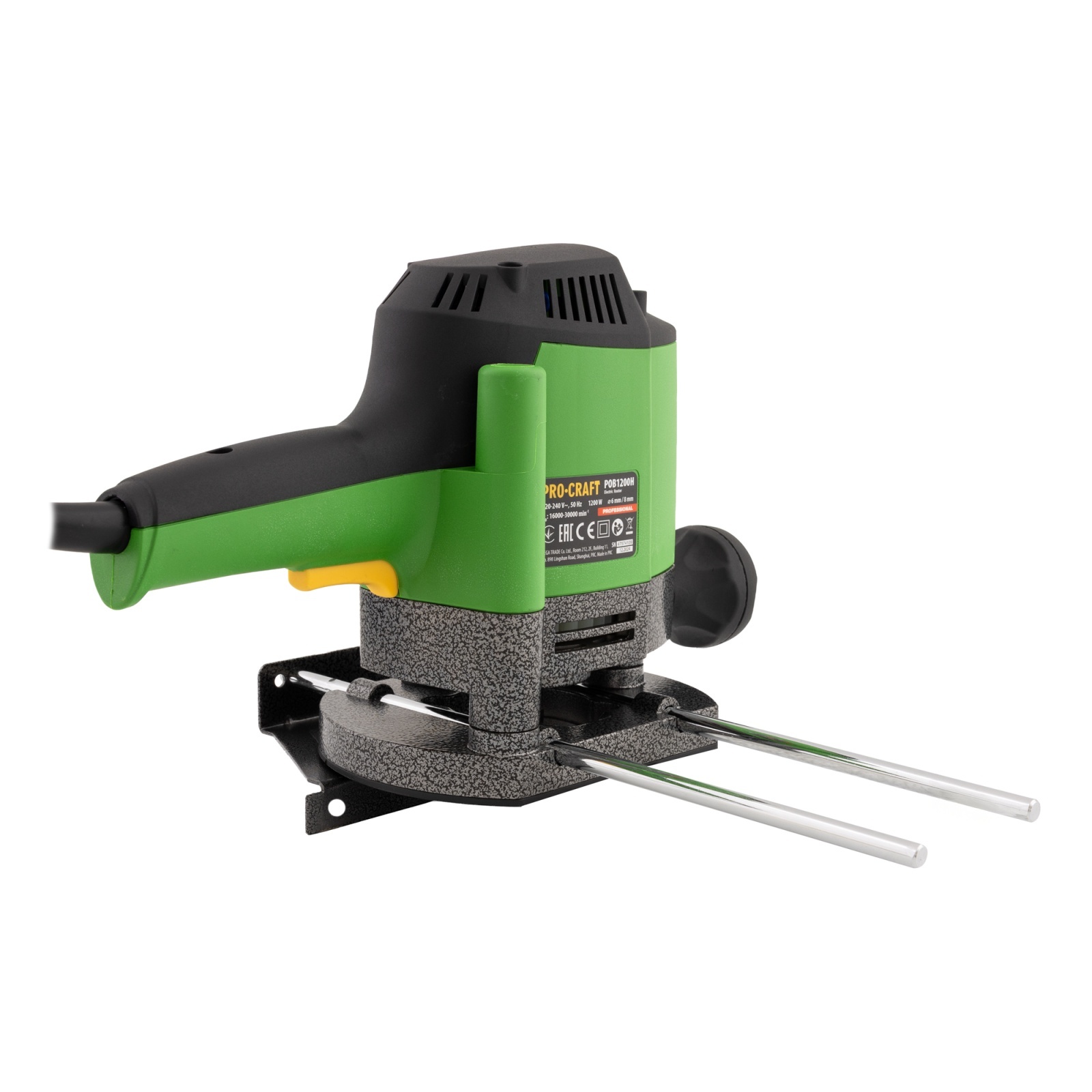 Freza lemn PROCRAFT POB1200H , 1200 W , 16,000-30,000 RPM [6]