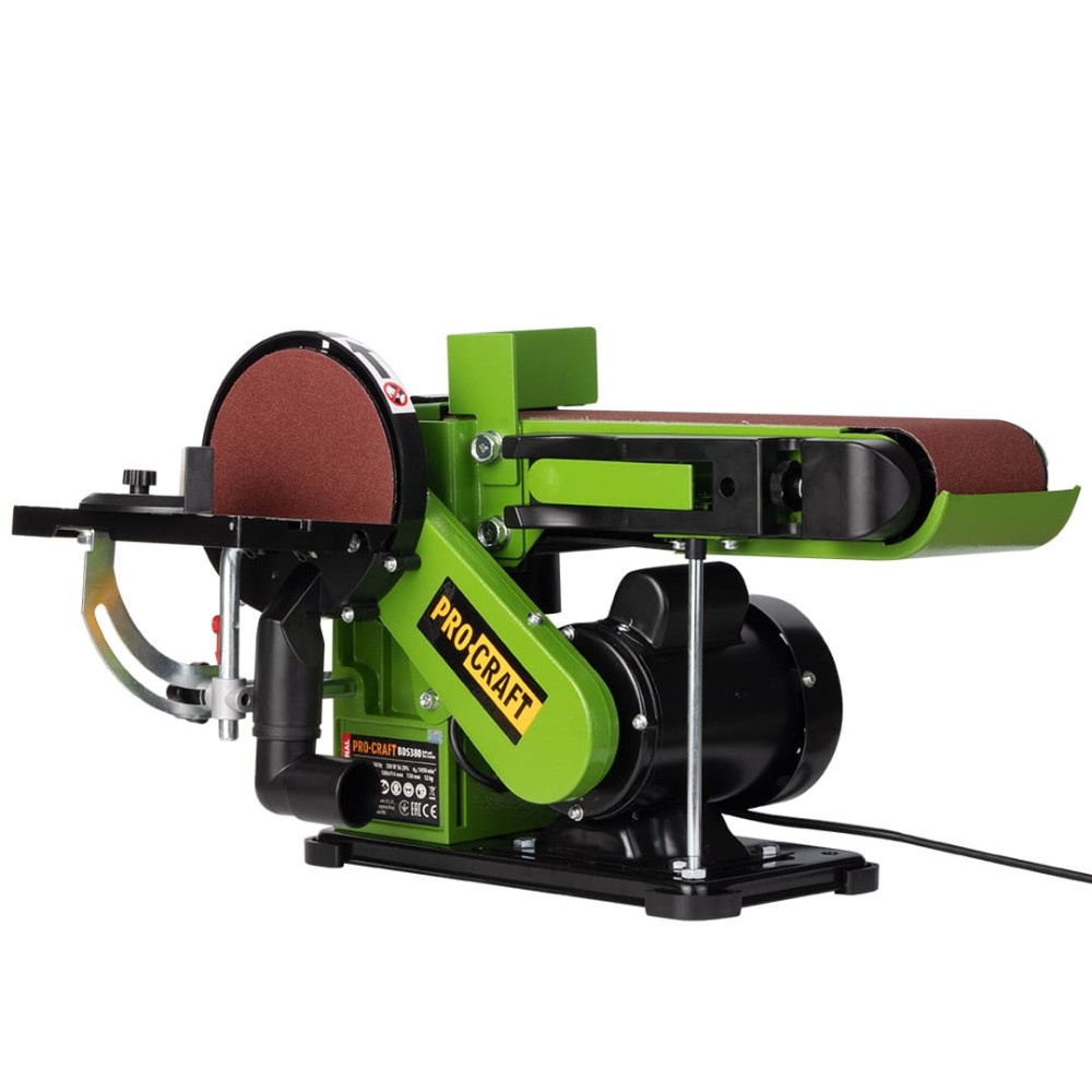 Șlefuitoare și accesorii - Masina de slefuit cu disc si banda PROCRAFT BDS380, 380W, disc 150 mm, banda 914 x 100 mm