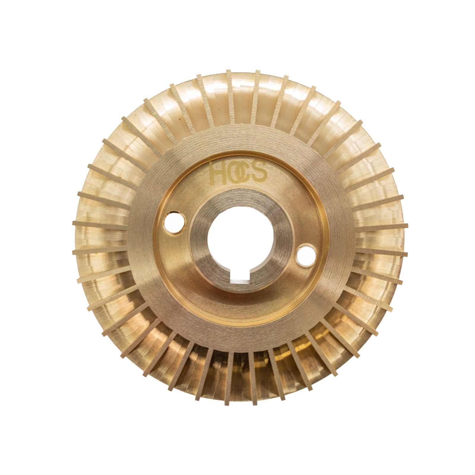 Piese și accesorii pentru pompe și aparate de stropit - Turbina paleta din alama pentru pompa submersibila tip SKM 100/150 ROTOR