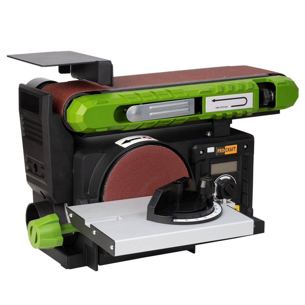 Masina de slefuit cu disc si banda PROCRAFT BDS400S, 400W, disc 150 mm, banda 914 x 100 mm [1]
