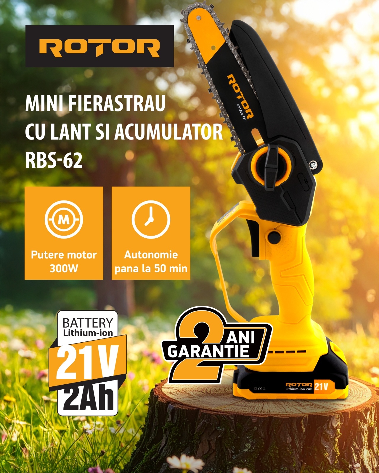Mini drujba ROTOR RBS-62