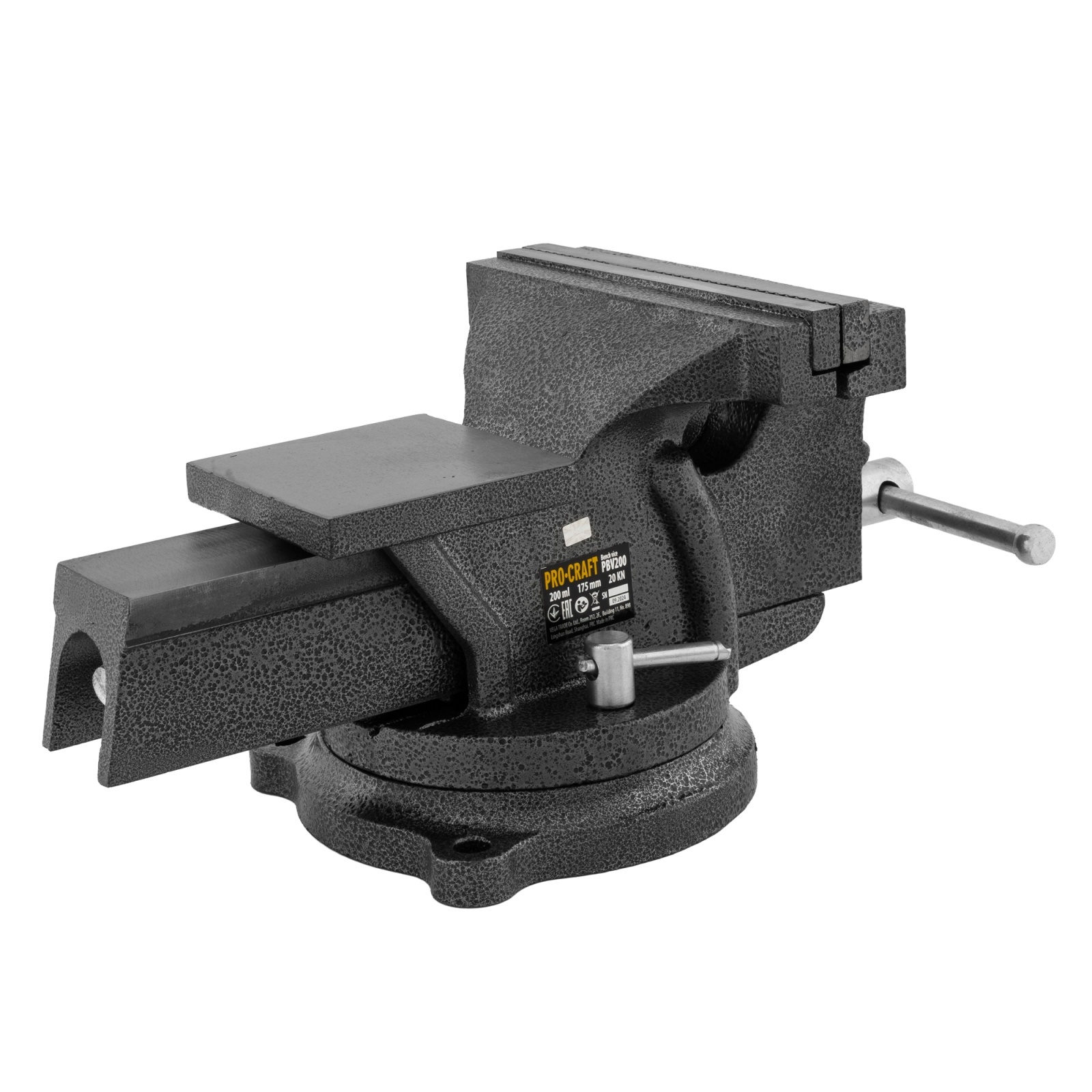 Menghina de banc, fonta, 175mm, Procraft, PBV200 [1]