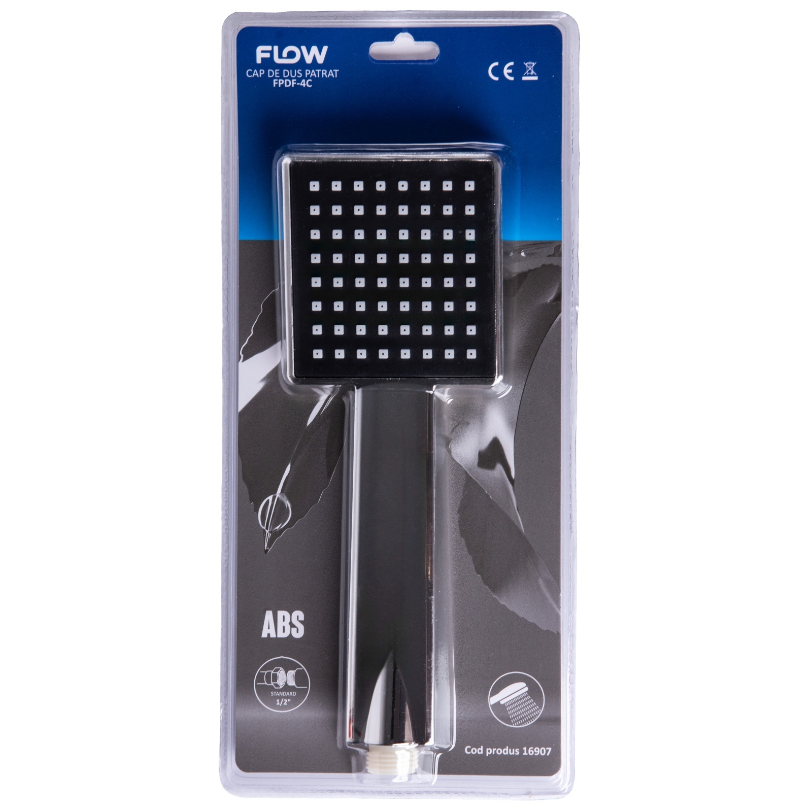 Cap de dus patrat FLOW FPDF-4C