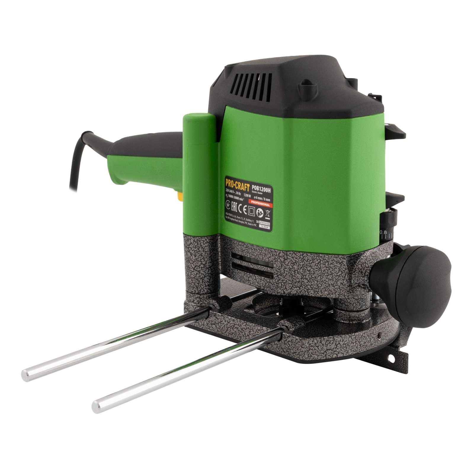 Freza lemn PROCRAFT POB1200H , 1200 W , 16,000-30,000 RPM [7]