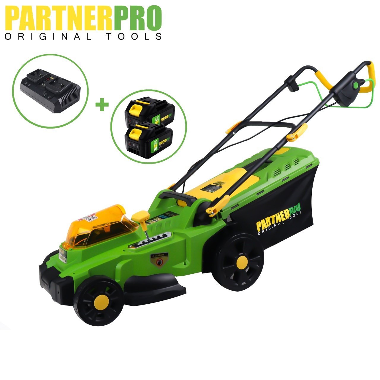 Masina de tuns gazon pe acumulator PARTNERPRO PP8A110-J