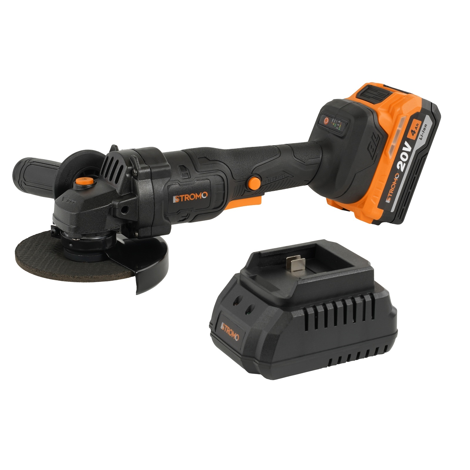 Polizor unghiular pe acumulator Stromo AGA216