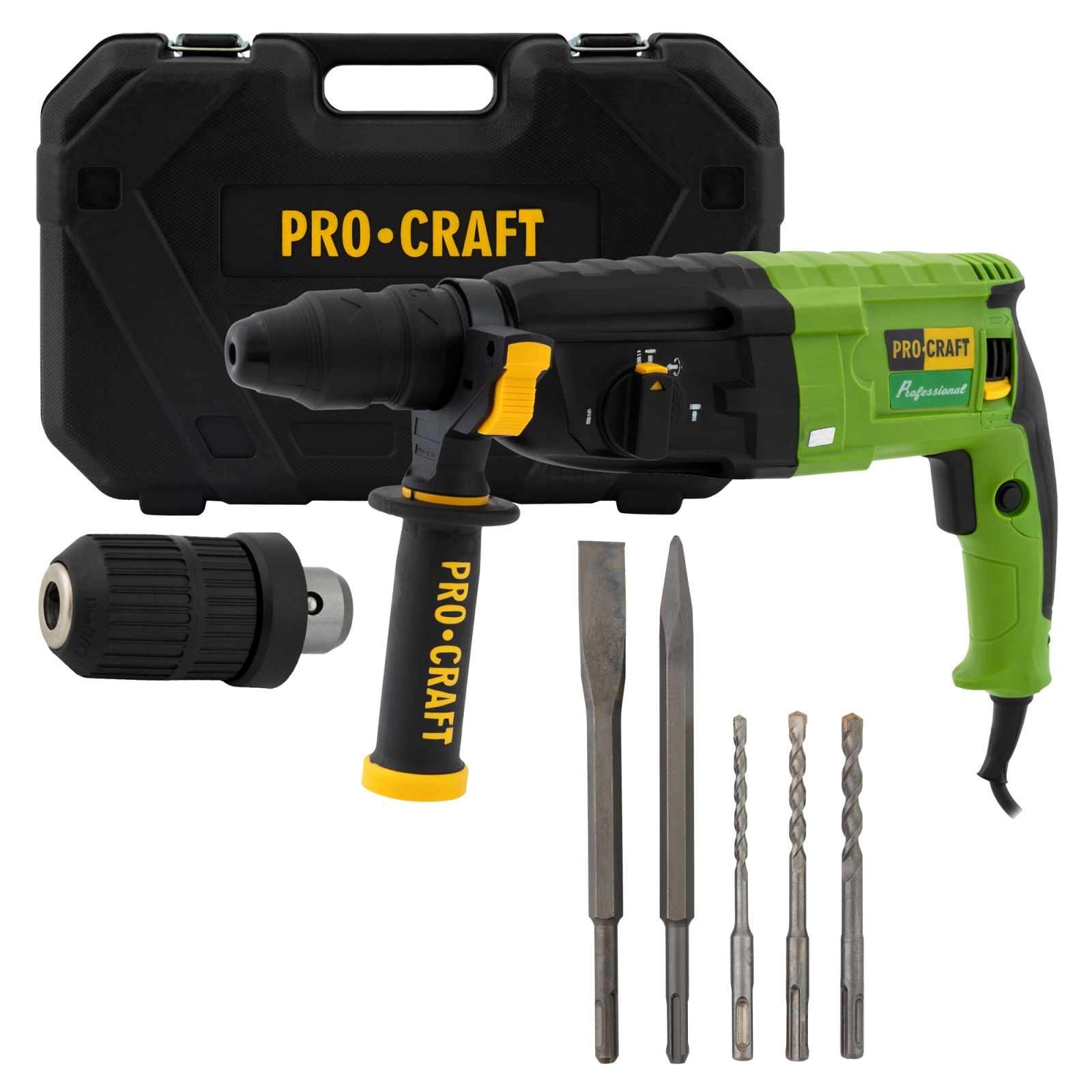 Ciocan rotopercutor PROCRAFT BH1400DFR